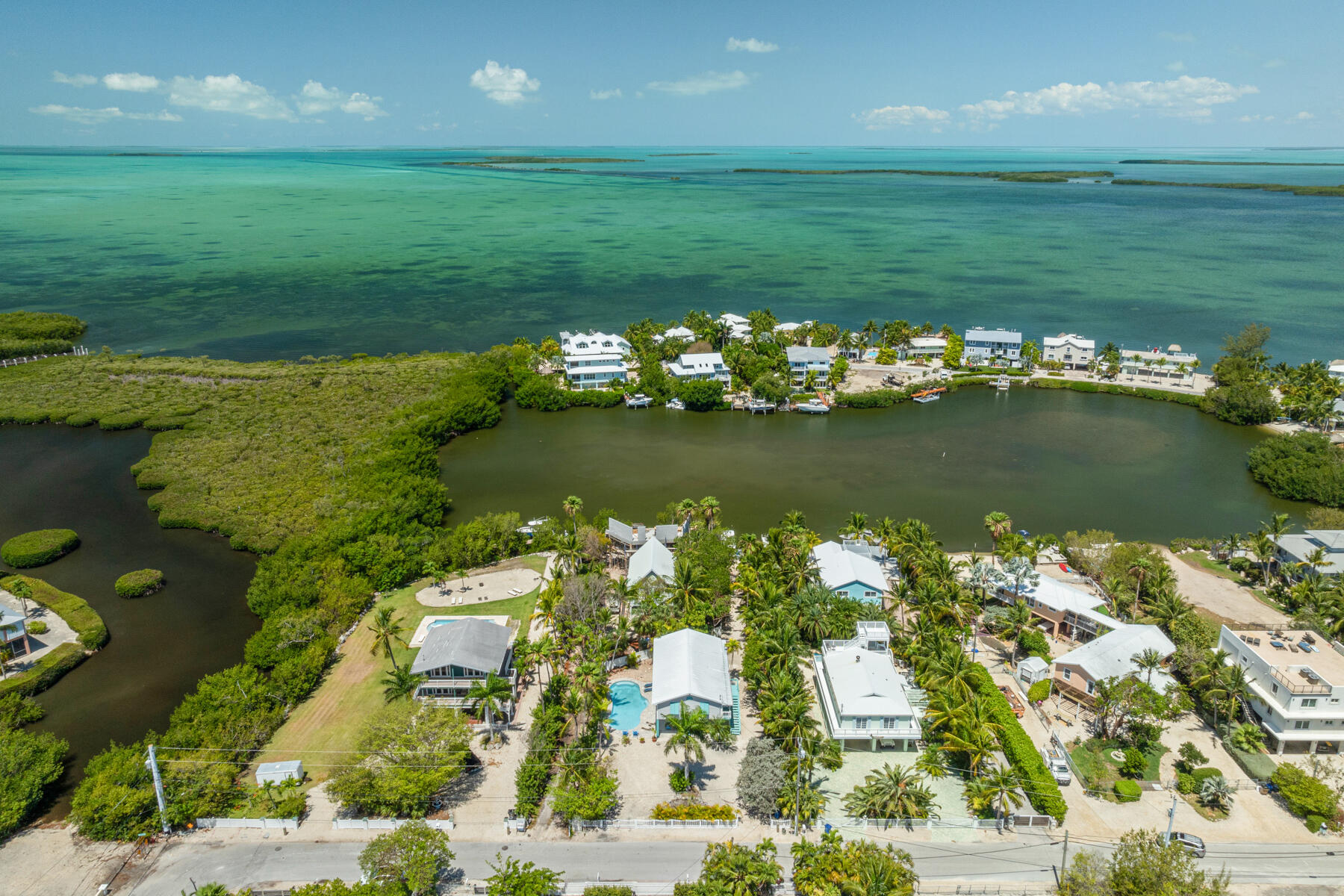 81 Jean La Fitte Drive Key Largo, FL 33037 - Photo 51 of 61 Wide open lake and views to bay
