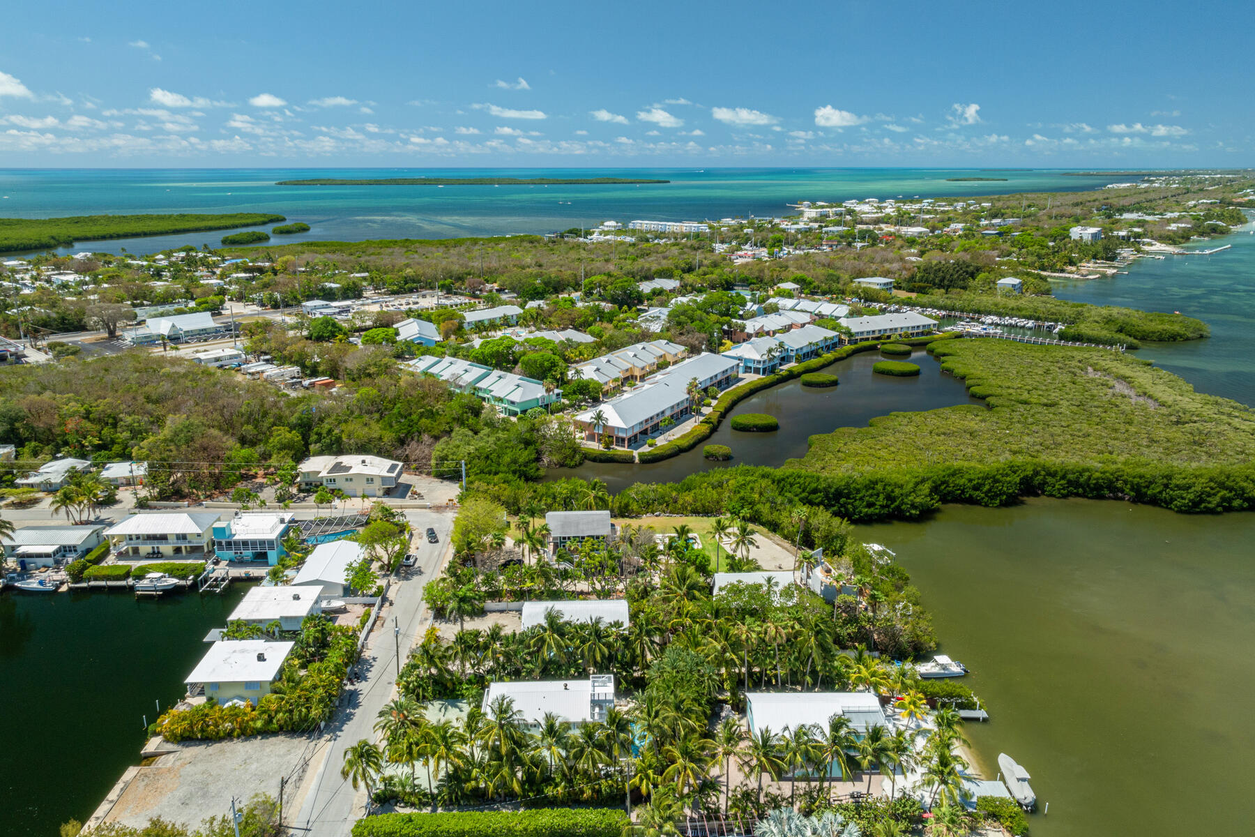 81 Jean La Fitte Drive Key Largo, FL 33037 - Photo 53 of 61 Aerial north to south views of Bay