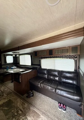 a kitchen with lots of appliances