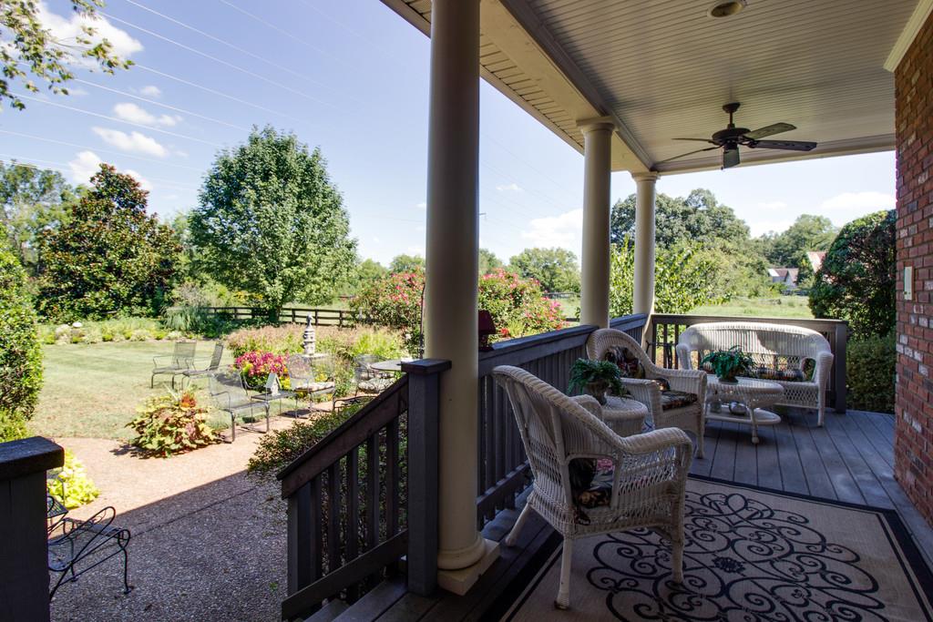 4670 Murfreesboro Road Franklin, TN 37067 - Photo 27 of 30 a view of balcony with furniture and garden