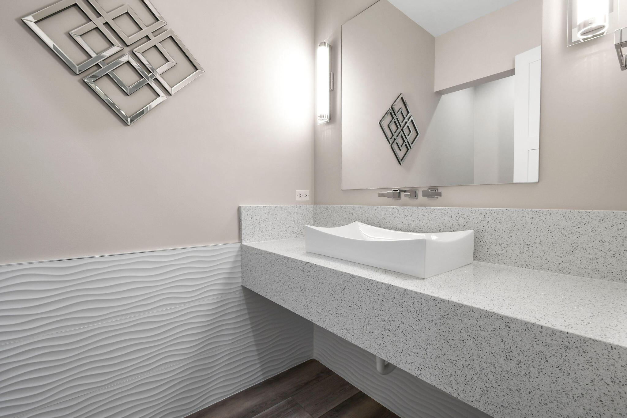 6219 Southeast Moss Ridge Pointe Hobe Sound, FL 33455 - Photo 43 of 108 a bathroom with a sink and a mirror