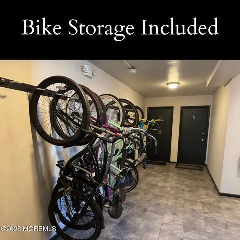 a view of a room with lots of swings