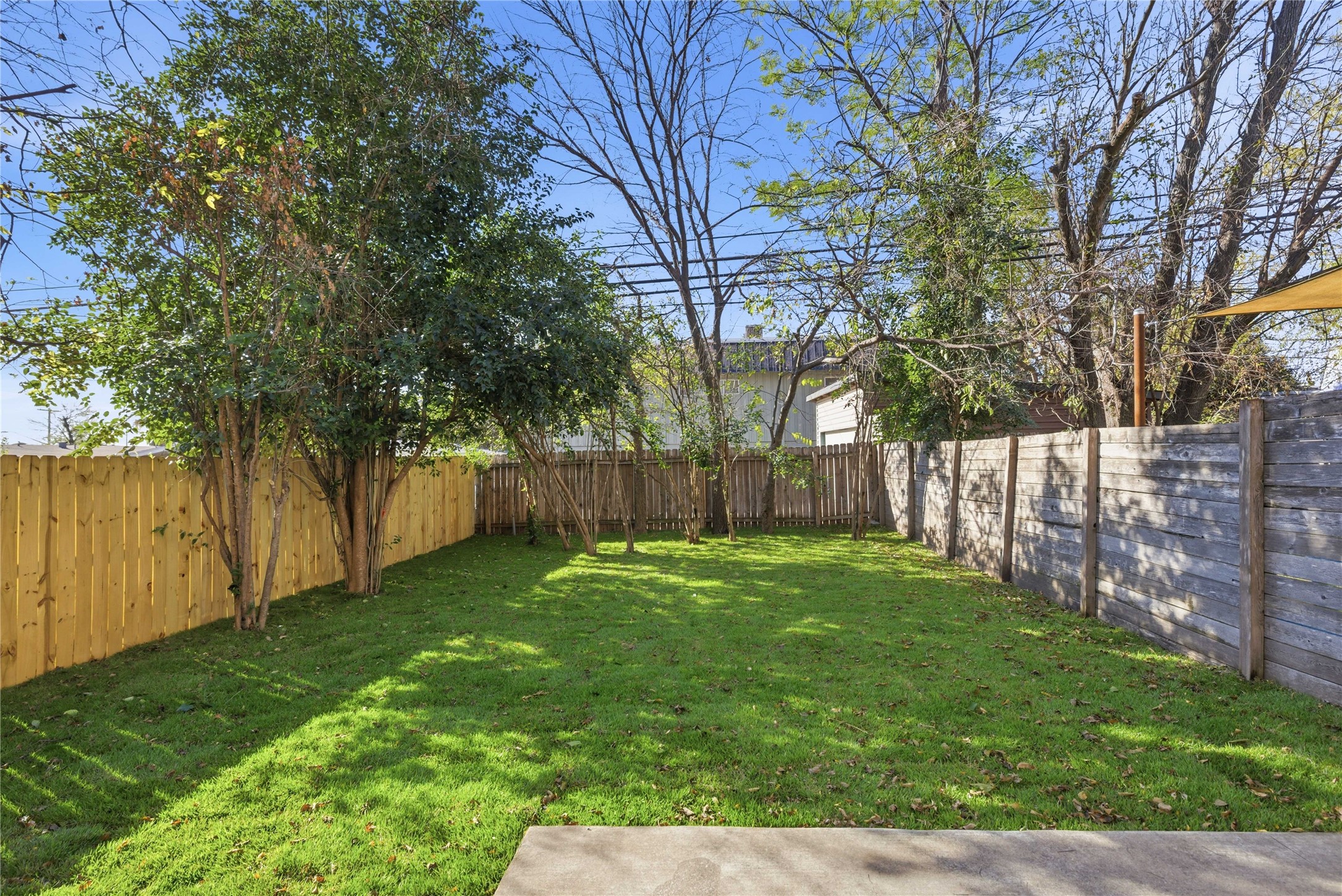 701 Zennia Street, Unit B Austin, TX 78751 - Photo 38 of 40 View of fenced backyard