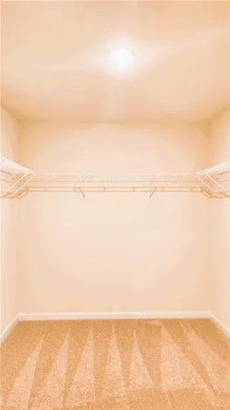 a view of a room with an empty space