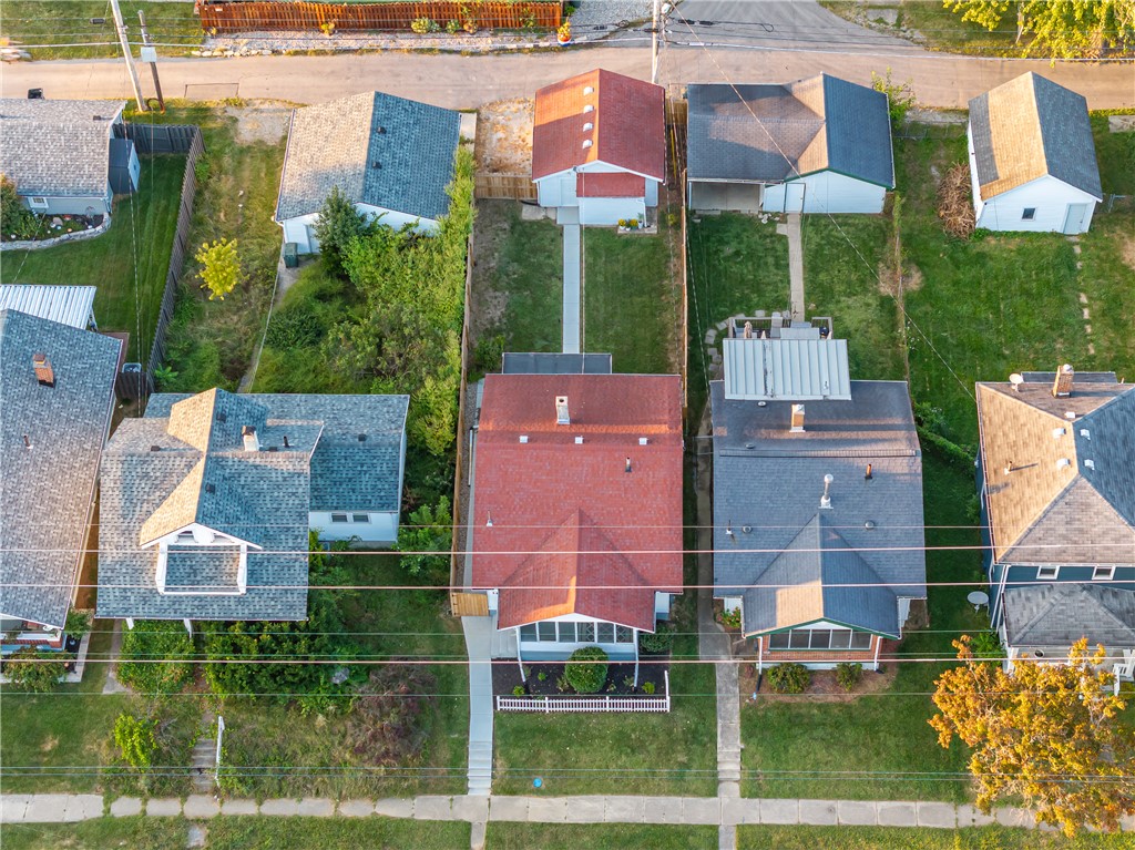 1915 Patterson Road Dayton, OH 45420 - Photo 47 of 48 This elevated view showcases a charming neighborhood with diverse architectural styles.