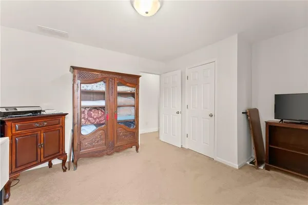 a view of a house with wooden floor