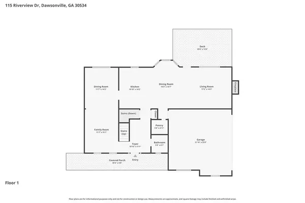 $650,000 | 115 Riverview Drive, Dawsonville, GA 30534