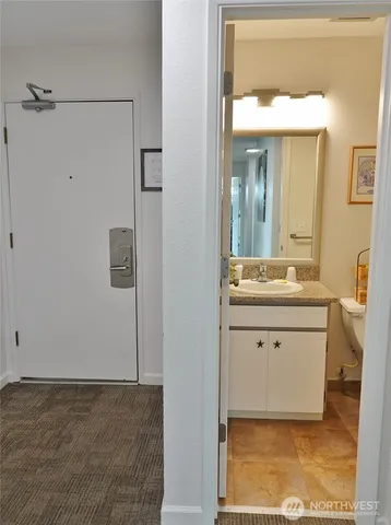 a view of building with yard