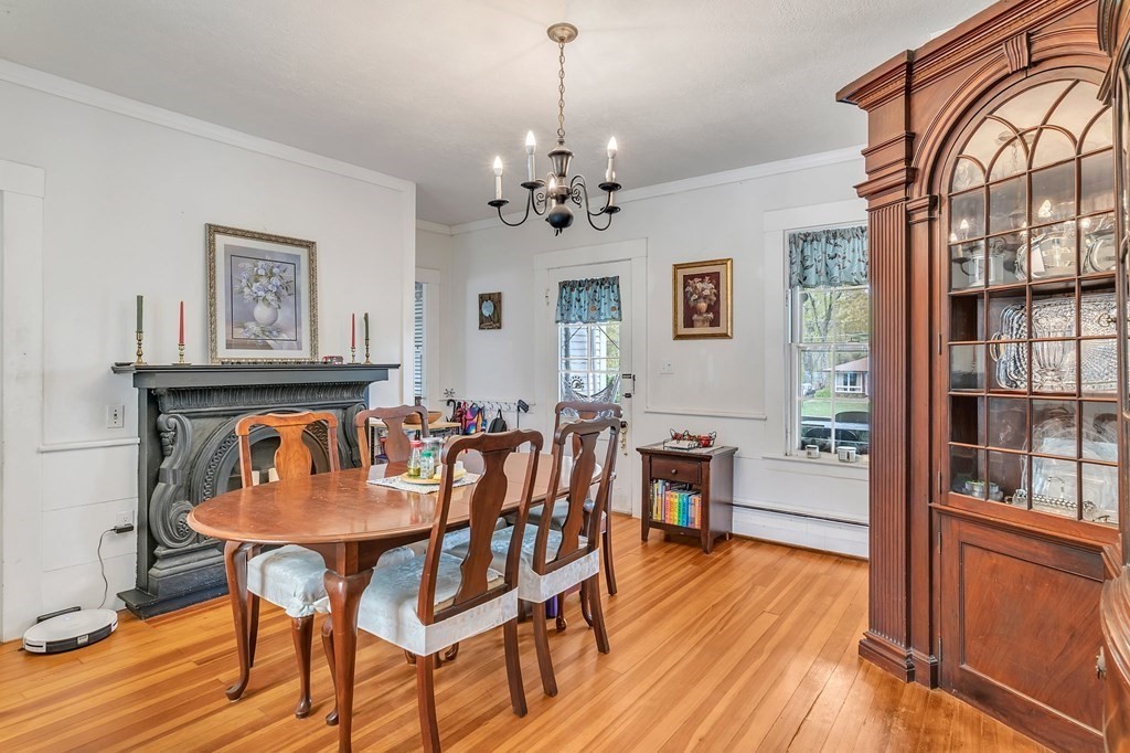 175 Brimfield Road Monson, MA 01057 - Photo 23 of 41 a view of a dining room with furniture window and wooden floor