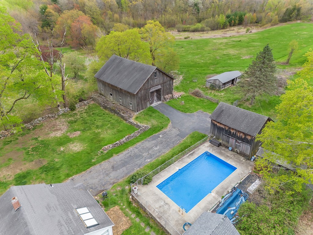 175 Brimfield Road Monson, MA 01057 - Photo 9 of 41 an aerial view of a house