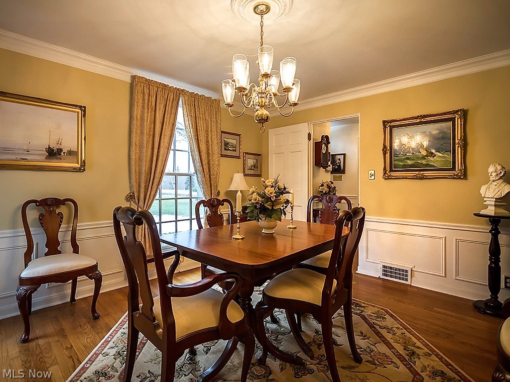 3047 Edgewood Road Cleveland, OH 44124 - Photo 4 of 35 Formal Dining Room showing Panel Wainscoting