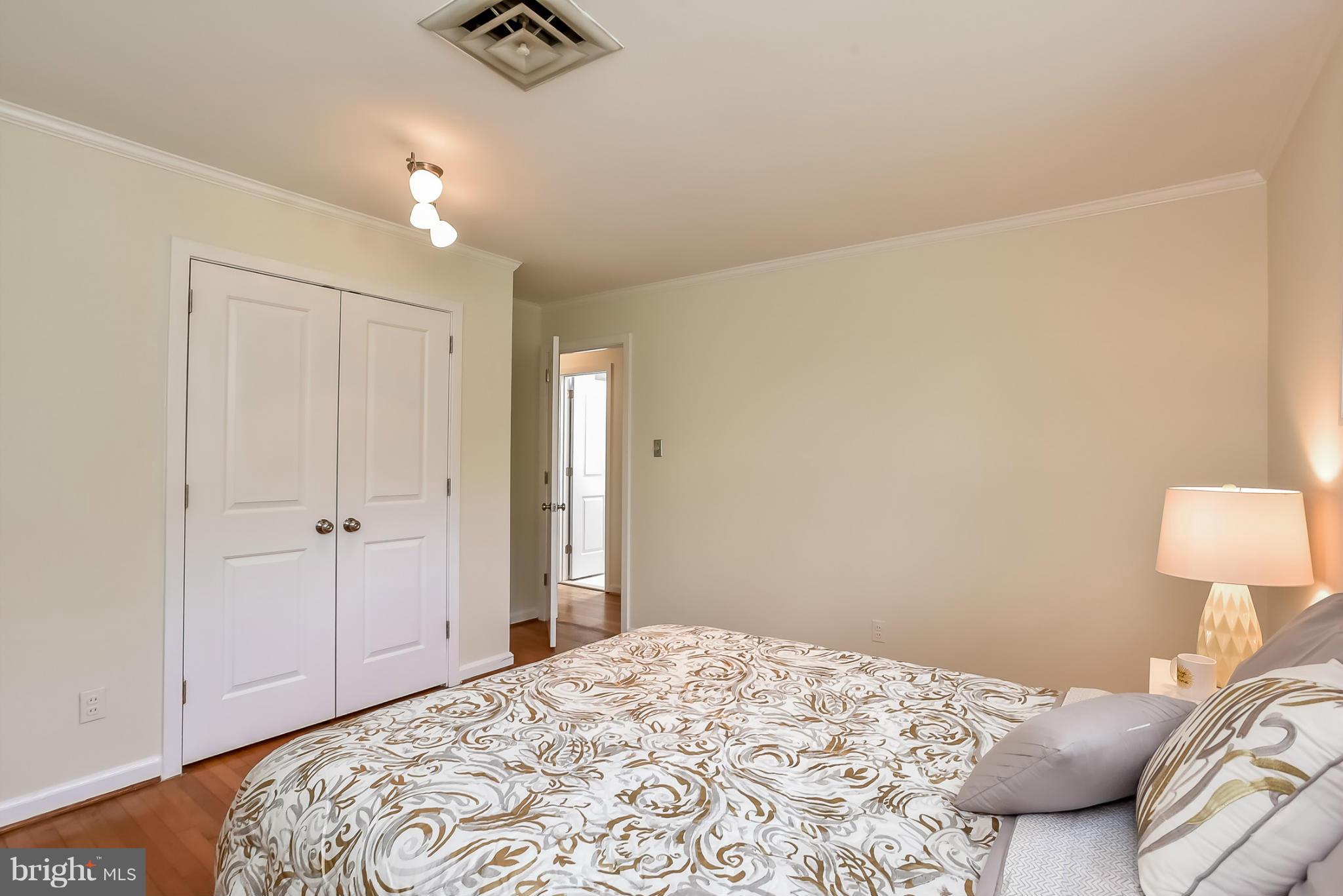 3502 Old Post Road Fairfax, VA 22030 - Photo 10 of 30 New ceiling light fixture in master bedroom