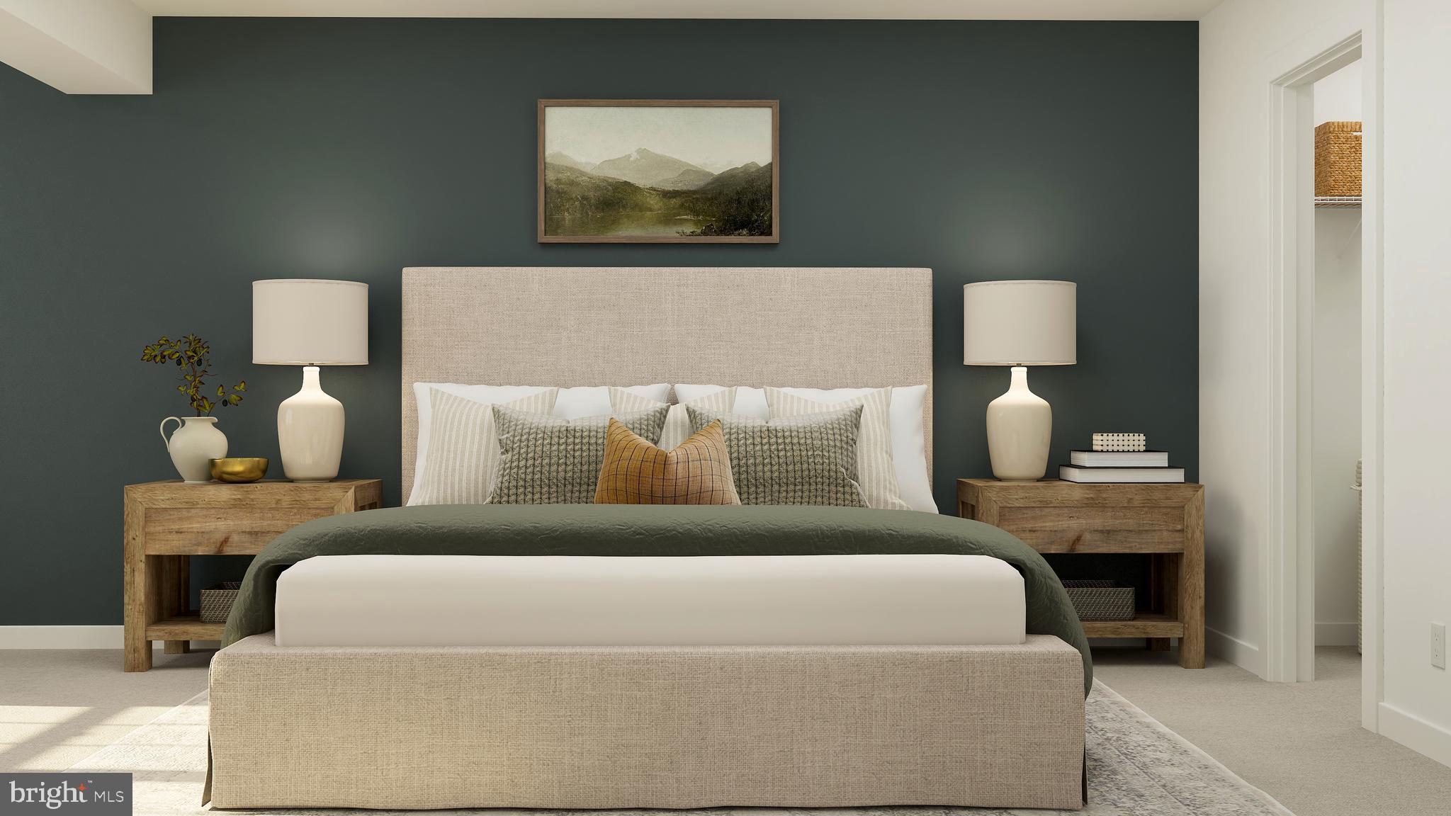 69 Morgans Ml Road Sicklerville, NJ 08081 - Photo 10 of 24 a bedroom with a bed and lamp