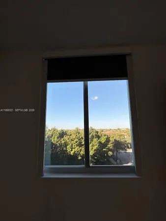 a view of sky from window