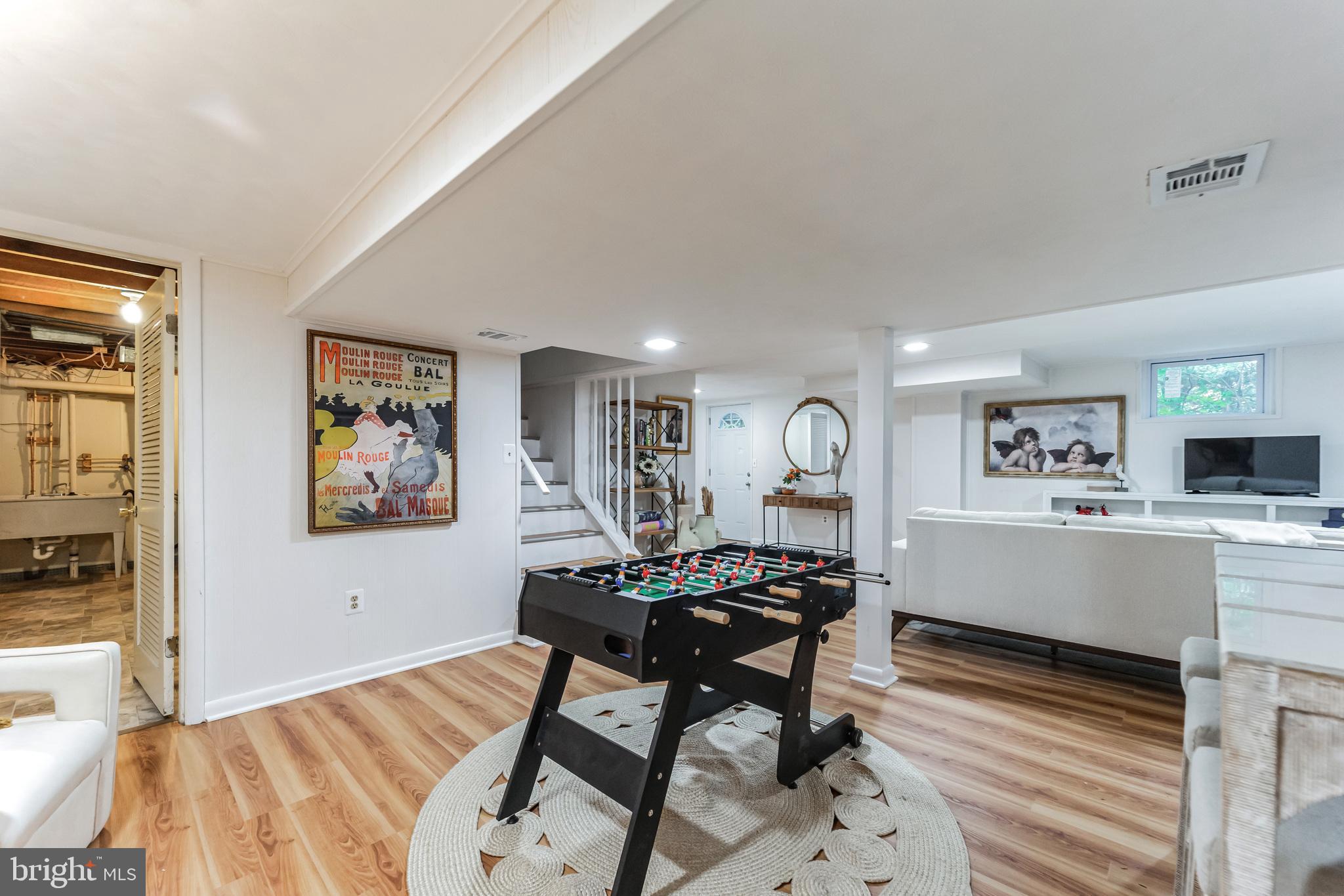 8907 Sudbury Road Silver Spring, MD 20901 - Photo 21 of 29 Basement game room