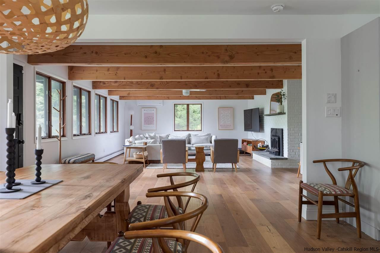 1882 County Road Olivebridge, NY 12461 - Photo 18 of 35 a living room with furniture and wooden floor