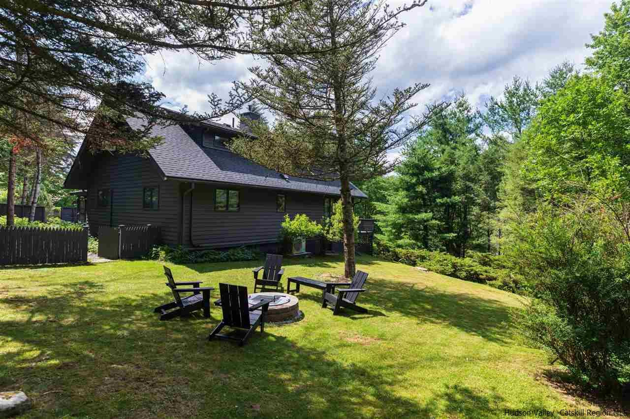 1882 County Road Olivebridge, NY 12461 - Photo 32 of 35 a view of a house with backyard porch and sitting area