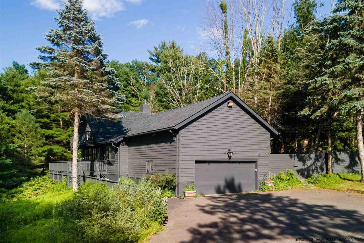 1882 County Road Olivebridge, NY 12461 - Photo 33 of 35 a view of a house with a yard and tree s
