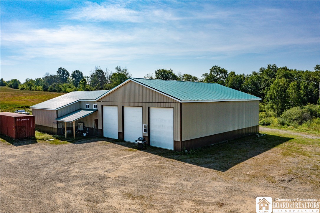 1546 Swede Road Harmony, NY 14710 - Photo 11 of 49 5,200 sq ft building...three 14' overhead doors and another at the far end