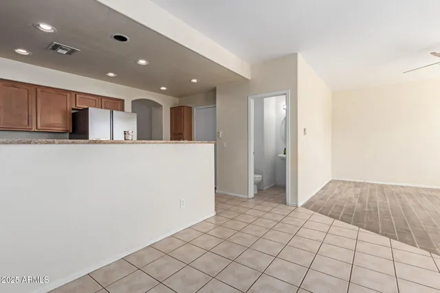 a picture of a bench in front of door