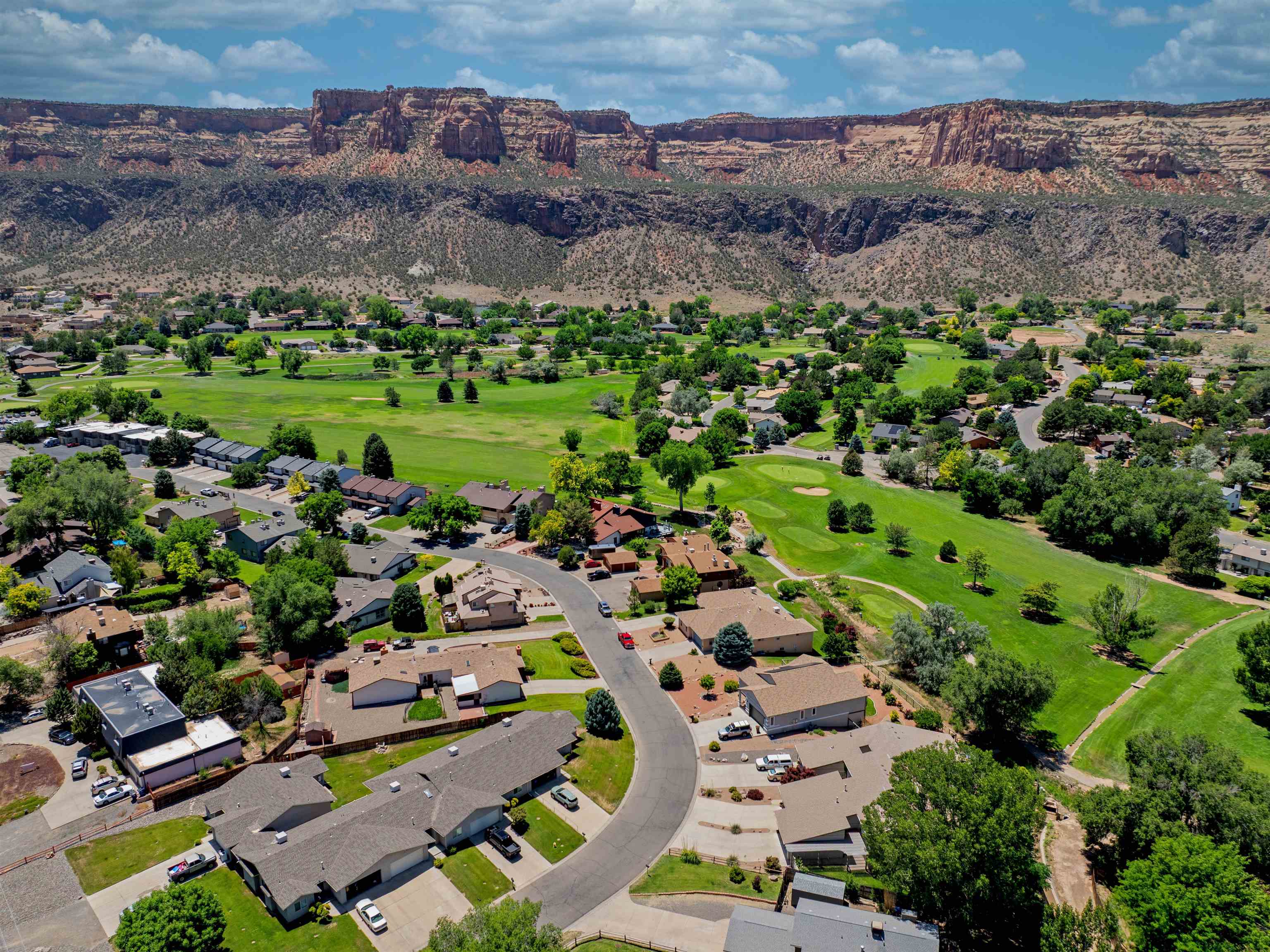 517 Rado Drive, Unit D Grand Junction, CO 81507 - Photo 24 of 24 an aerial view of residential house with outdoor space