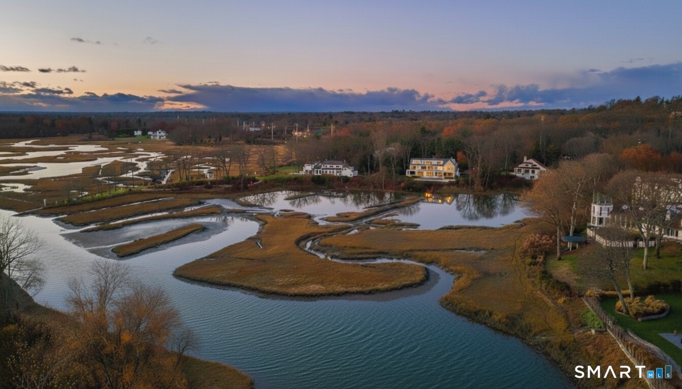 19 Beachside Common Westport, CT 06880 - Photo 40 of 40 a view of a lake in front of house