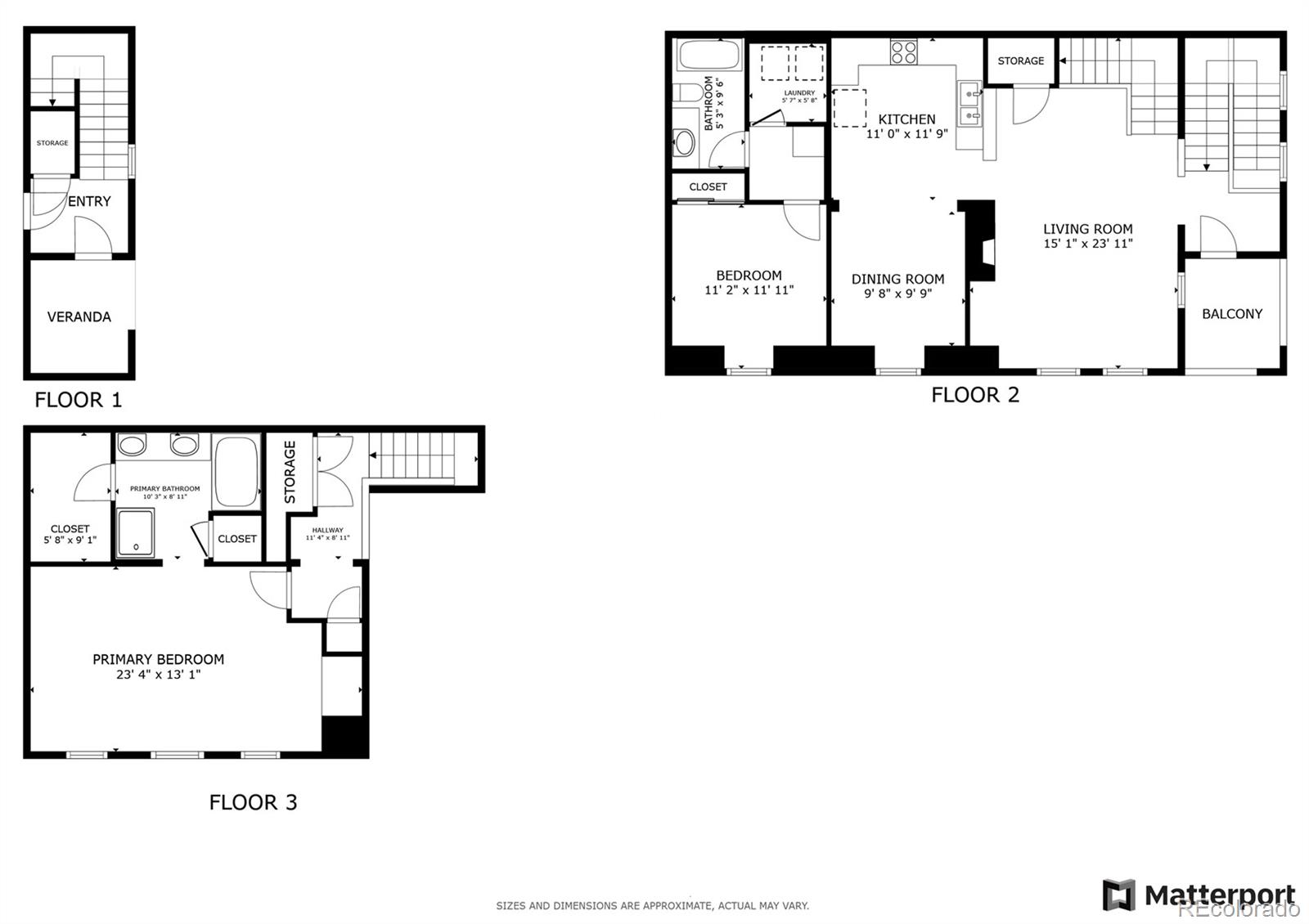 3301 Cascina Circle, Unit C Highlands Ranch, CO 80126 - Photo 40 of 40 a picture of a floor plan