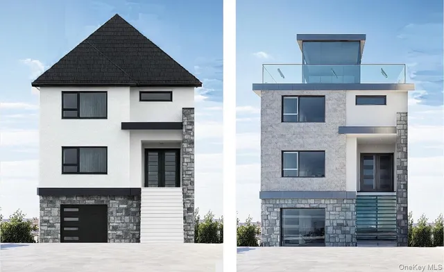 a view of a swimming pool with a lounge chair