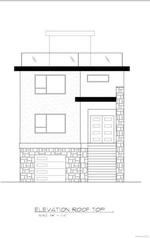 a front view of a house with glass windows