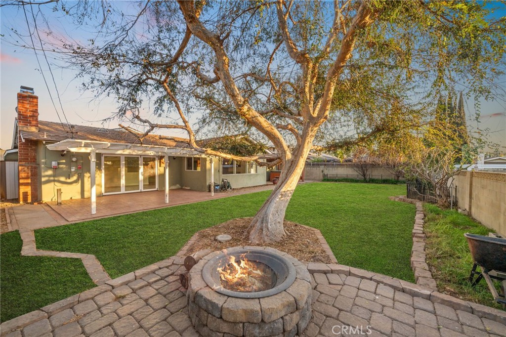 5251 Hamer Lane Placentia, CA 92870 - Photo 30 of 38 a view of a garden with a tree in it