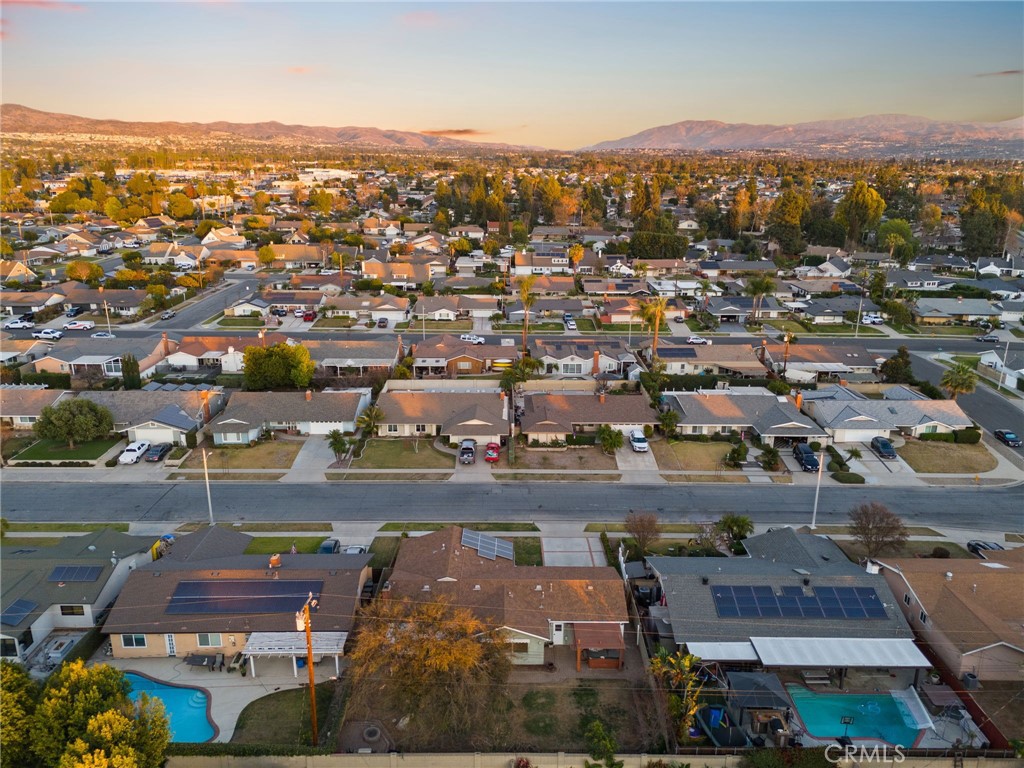 5251 Hamer Lane Placentia, CA 92870 - Photo 36 of 38 an aerial view of residential houses with city view