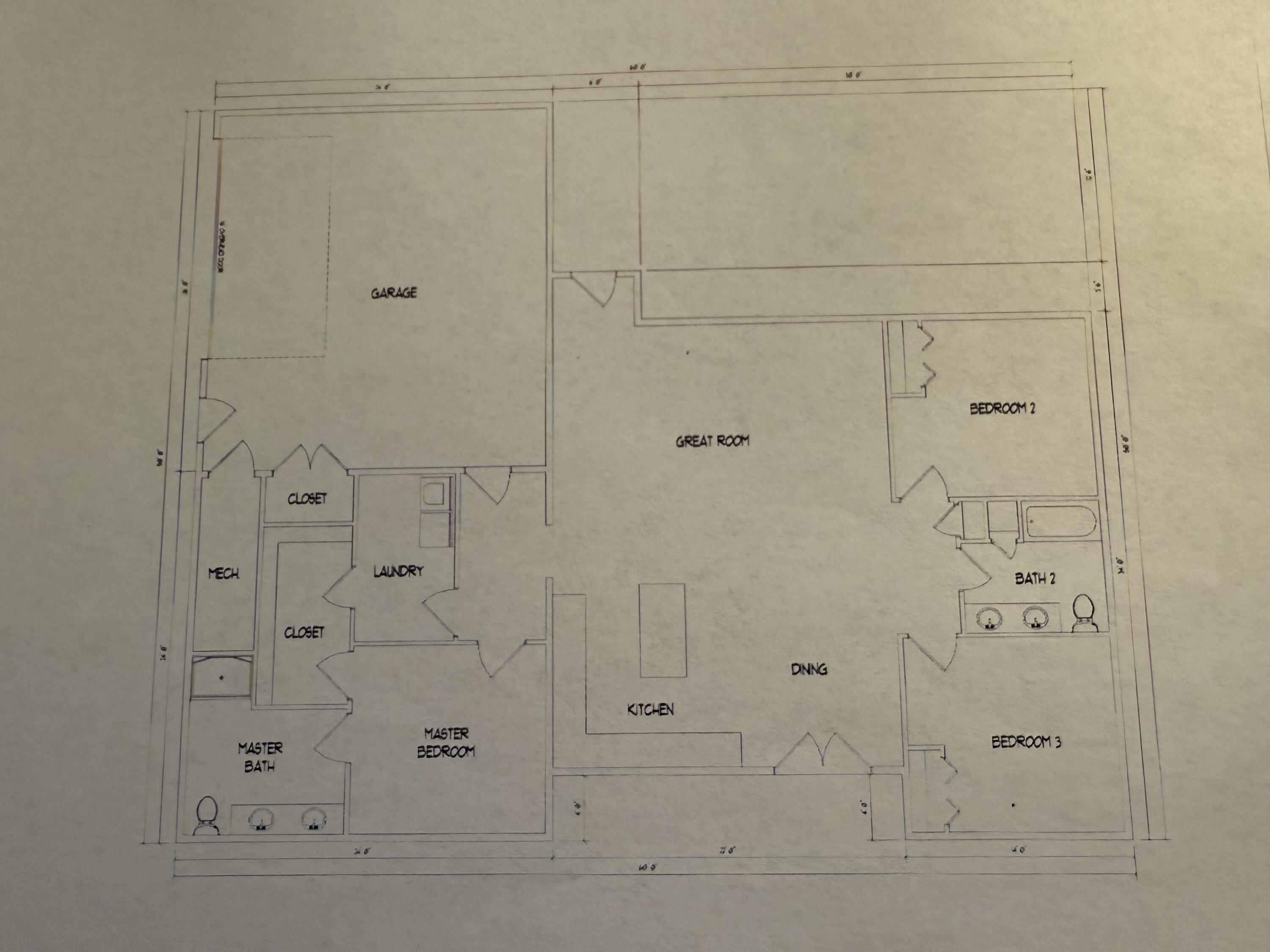 4745 Keith Road Hillsdale, MI 49242 - Photo 34 of 34 4745 Keith - Floor Plan