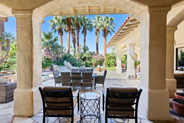 a view of a backyard with plants