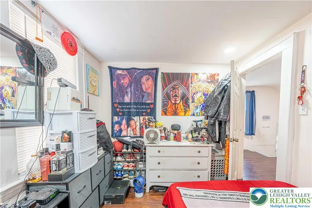 a view of storage and utility room