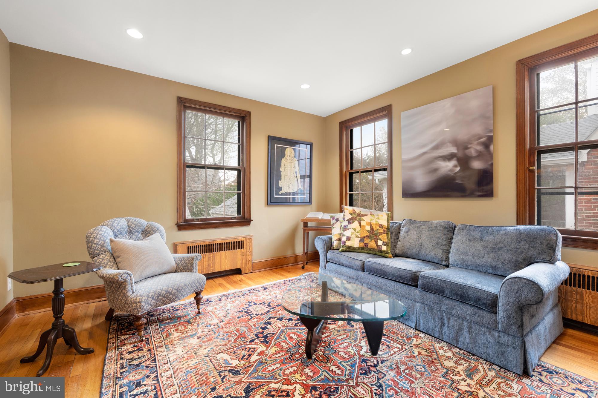 1441 Manchester Lane Northwest Washington, DC 20011 - Photo 18 of 63 a living room with furniture and a large window