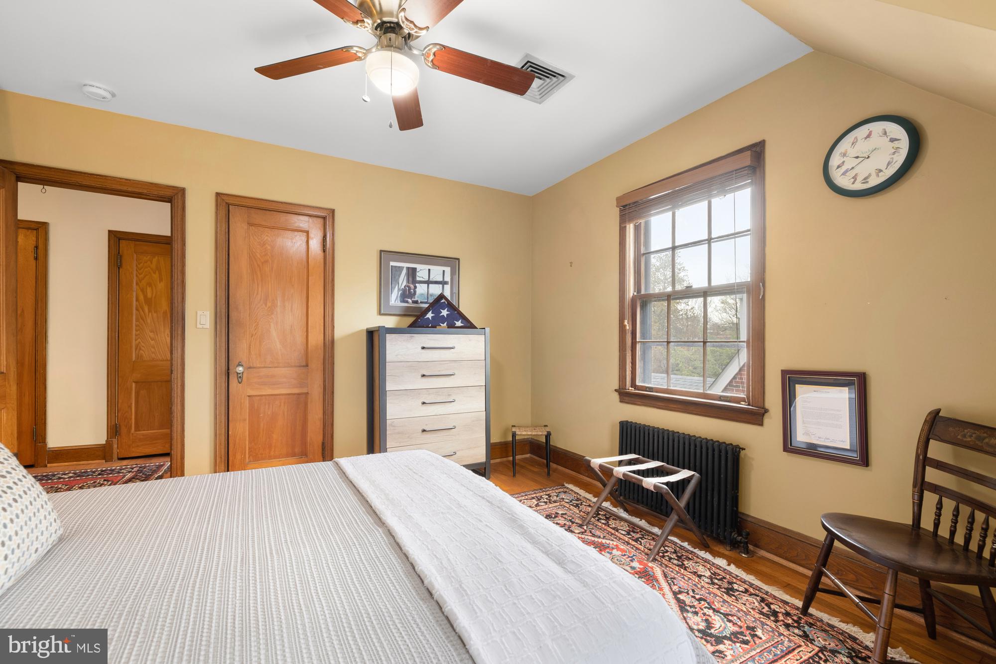 1441 Manchester Lane Northwest Washington, DC 20011 - Photo 27 of 63 a bedroom with a bed and a window
