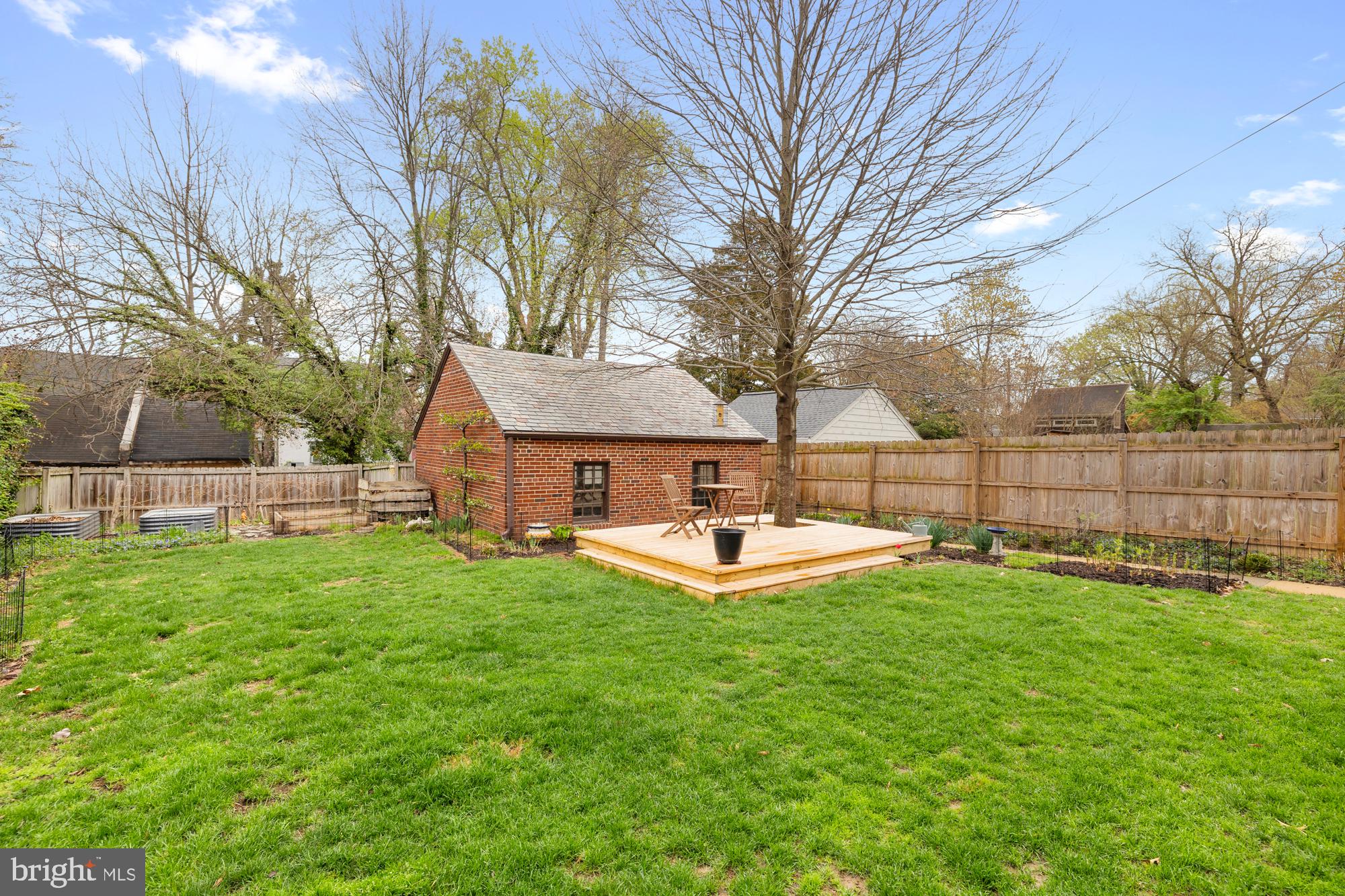 1441 Manchester Lane Northwest Washington, DC 20011 - Photo 53 of 63 a view of a house with backyard and sitting area