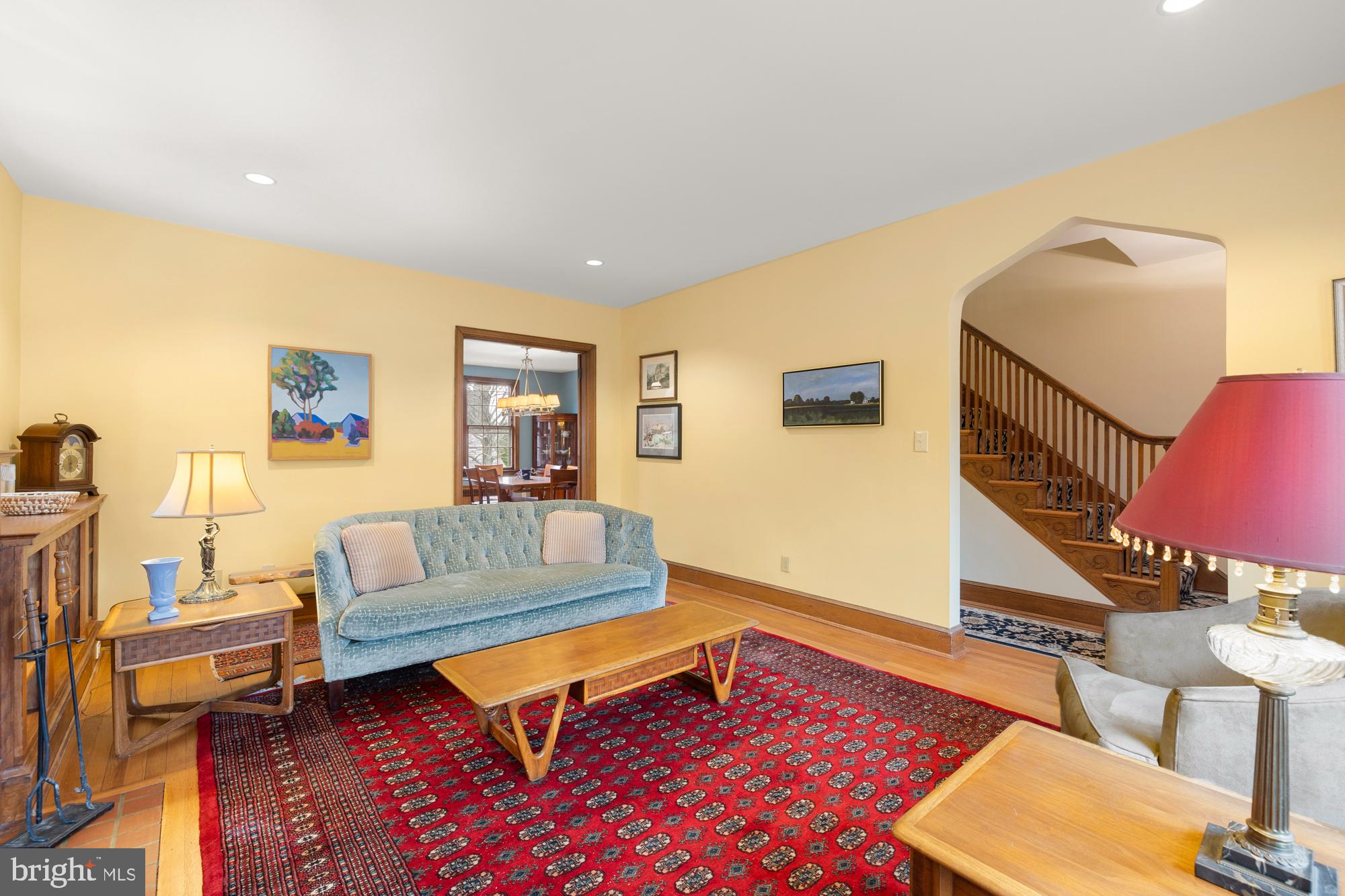 1441 Manchester Lane Northwest Washington, DC 20011 - Photo 8 of 63 a living room with furniture and a rug