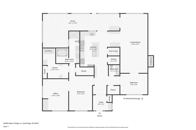 $1,367,000 | N4296 Alpine Village Lane, Cambridge, WI 53523