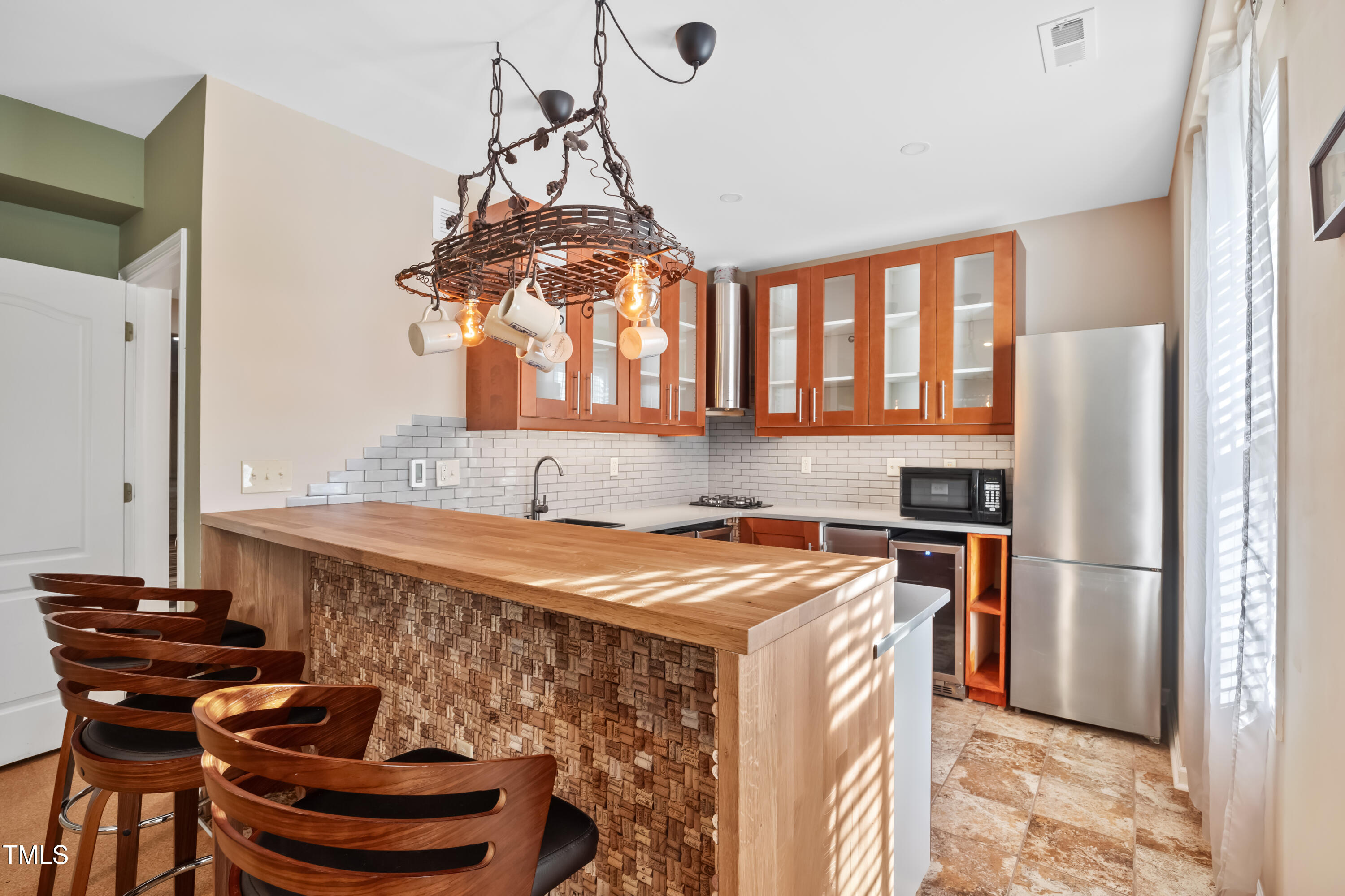 7772 Silver View Lane Raleigh, NC 27613 - Photo 38 of 55 Basement kitchen 1 VERY NICE