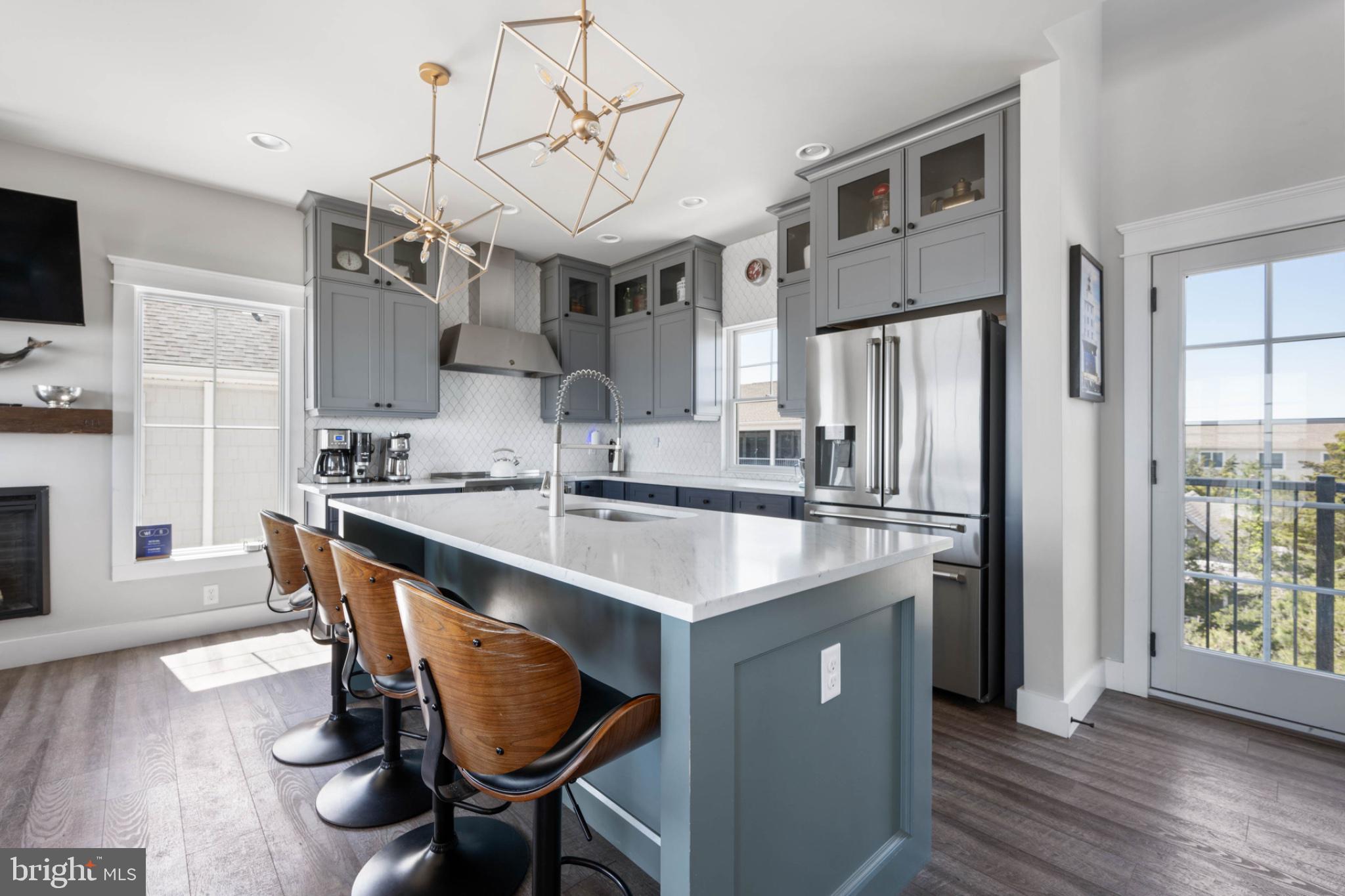 402 Bay Front Road Milton, DE 19968 - Photo 38 of 50 Modern kitchen with stylish accents.