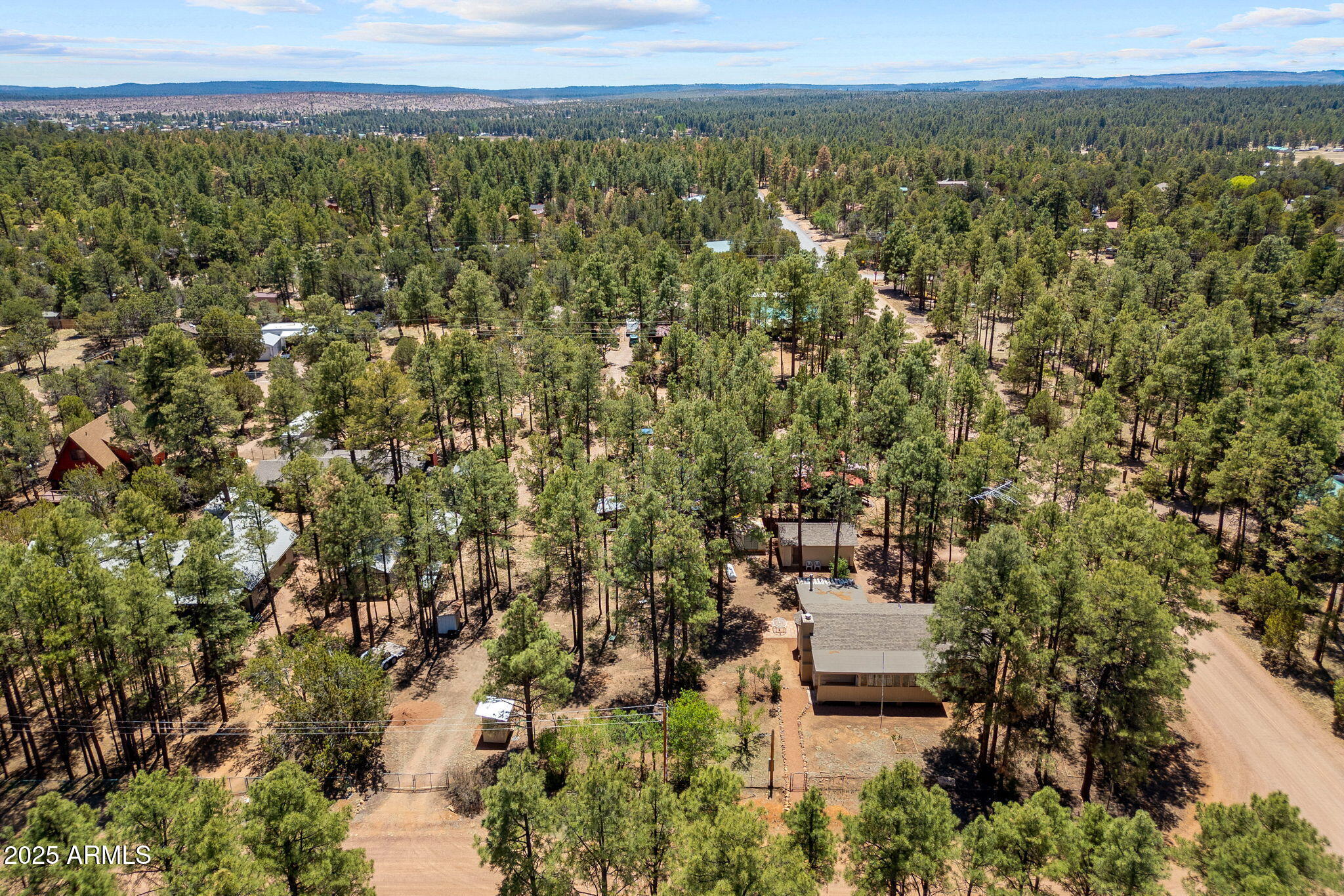 2127 Pony Road Overgaard, AZ 85933 - Photo 28 of 30 a view of a city with lush green forest
