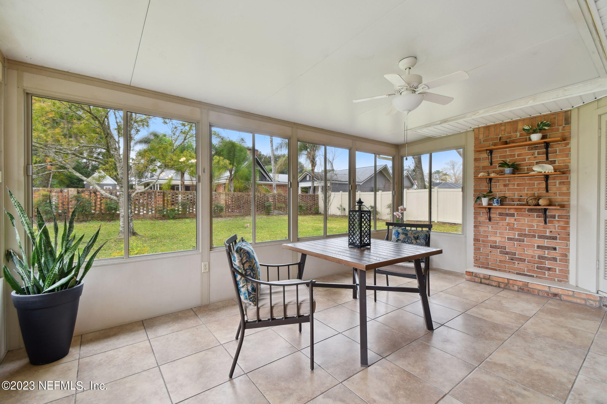 1060 Martinique Road Jacksonville, FL 32216 - Photo 25 of 42 Glass Enclosed Patio