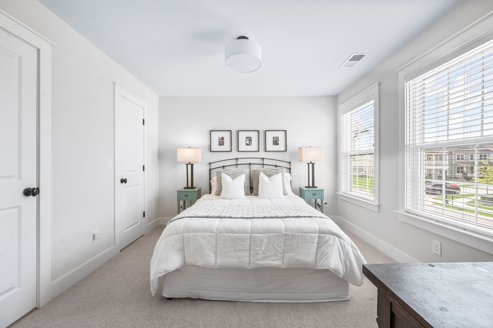 141 Foxhall Dr Spring Hill Spring Hill, TN 37174 - Photo 20 of 31 a large white bed in a white room