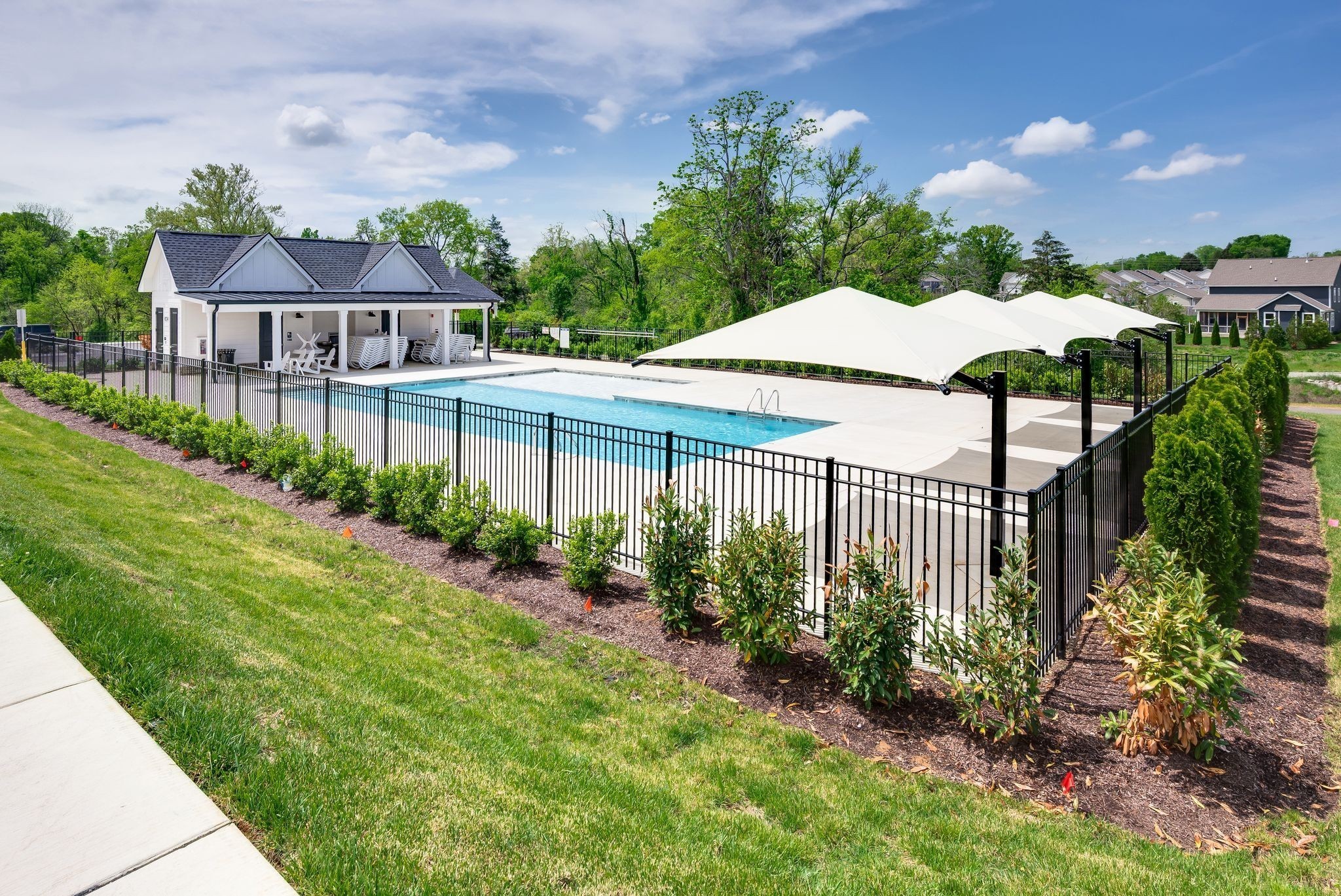 141 Foxhall Dr Spring Hill Spring Hill, TN 37174 - Photo 29 of 31 a front view of a house with a yard