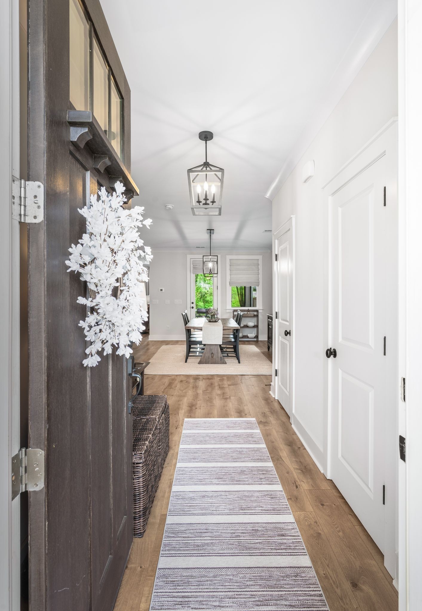 141 Foxhall Dr Spring Hill Spring Hill, TN 37174 - Photo 4 of 31 a view of entryway and hall with wooden floor