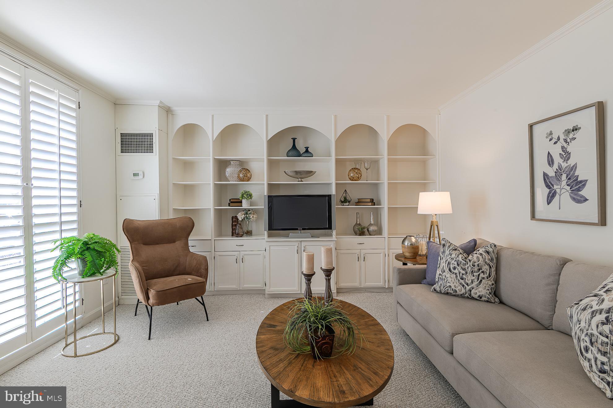 333 2nd Street Northeast, Unit 206 Washington, DC 20002 - Photo 3 of 17 ...with built-in cabinetry