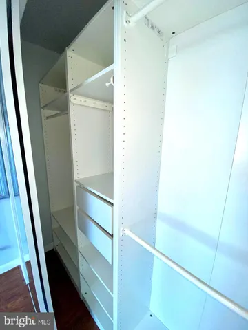 a view of walk in closet
