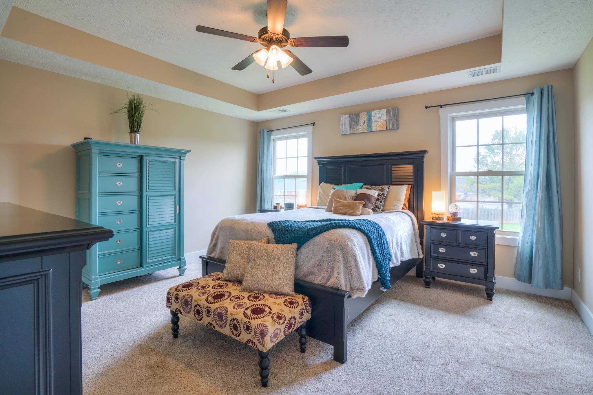 5051 Epps Mill Road Christiana, TN 37037 - Photo 10 of 26 Master bedroom with trey ceiling.