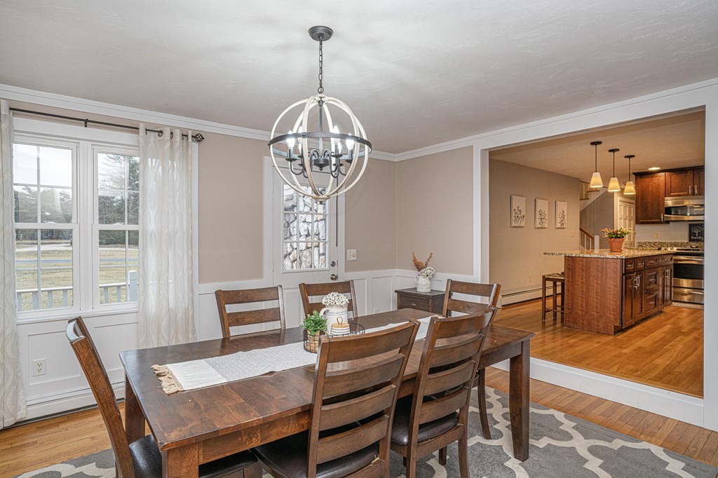 113 Pierce Street Rochester, MA 02770 - Photo 24 of 40 a view of a dining room with furniture window and outside view